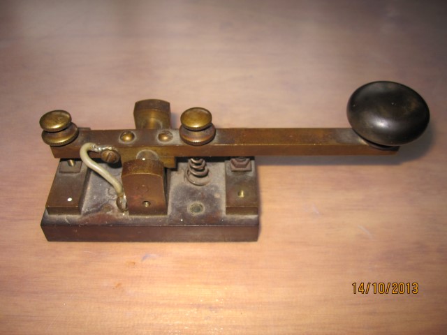 Clé Morse Vintage Great Northern Telegraph – Modèle 605 – Danemark